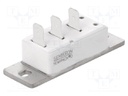 Module: diode; double series; 1.6kV; If: 14A; SEMIPACK0; V: A3; screw