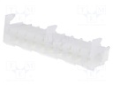 Socket; wire-board; female; 3.96mm; PIN: 10; THT; on PCBs; tinned