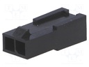Plug; wire-wire; male; Micro-Fit 3.0; 3mm; PIN: 2; w/o contacts