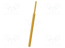 Test needle; Operational spring compression: 4mm; 3A; Ø: 0.5mm