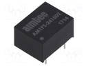 Converter: DC/DC; 1W; Uin: 21.6÷26.4V; Uout: 15VDC; Uout2: -15VDC