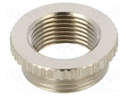 Reduction of threads for glands; Int.thread: M20; brass