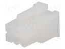 Plug; wire-wire/PCB; female; N42W; 4.2mm; PIN: 6; w/o contacts; 600V