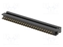 IDC transition; PIN: 50; IDC,THT; for ribbon cable; 1.27mm; 1A