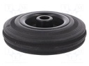 Transport wheel; Ø: 125mm; W: 37.5mm; Dyn.load: 1.1kN; 86kg