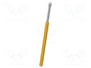 Test needle; Operational spring compression: 8mm; 8A; Ø: 1.3mm