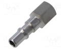 16bar; Thread: G 1/4" internal; Splice terminal: quick splice