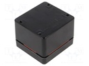 Enclosure: multipurpose; X: 75mm; Y: 81mm; Z: 55mm; 1590ZGRPBK; black