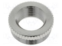 Reduction of threads for glands; Int.thread: PG7; brass; nickel