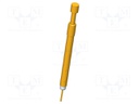 Needle-like test probe; Operational spring compression: 4.2mm
