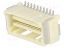 Socket; wire-board; male; CLIK-Mate; 1.5mm; PIN: 20; SMT; 2A; tinned