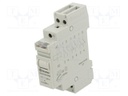 Relay: installation; bistable; NO x2; Ucoil: 24VDC; DIN; 16A; IP20