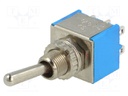 Switch: toggle; Pos: 3; DP3T; ON-OFF-ON; 3A/250VAC; -55÷85°C; 20mΩ