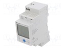 Programmable time switch; Range: 1min÷7days; SPDT; 12÷24VDC; DIN