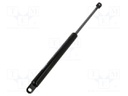 Gas spring; E: 365mm; Features: with welded steel eyes; Øout: 18mm
