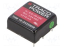 Converter: DC/DC; 10W; Uin: 9÷36V; Uout: 24VDC; Uout2: -24VDC; 1"x1"