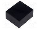 Enclosure: designed for potting; X: 46mm; Y: 52mm; Z: 26mm; ABS