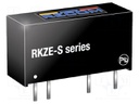 Converter: DC/DC; 2W; Uin: 4.5÷5.5V; Uout: 5VDC; Iout: 400mA; SIP7
