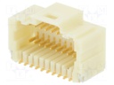 Socket; wire-board; male; Pico-Clasp; 1mm; PIN: 20; SMT; 50V; 1A
