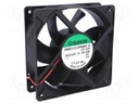 Fan: DC; axial; 12VDC; 120x120x38mm; 322.8m3/h; 54dBA; ball bearing