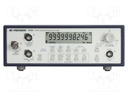 Meter: frequency; LCD 0,5"; 10 digits; Ch: 3; 1mHz÷6GHz; 5÷40°C