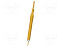 Needle-like test probe; Operational spring compression: 2.65mm