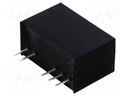 Converter: DC/DC; 2W; Uin: 21.6÷26.4V; Uout: 15VDC; Uout2: -3VDC