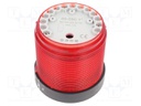 Automation module: light signaller; red; 24VDC; 24VAC; IP44; 46