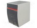 Power supply: switched-mode; 24VDC; 10A; Mounting: DIN