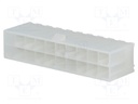 Socket; wire-board; male; Mini-Fit Jr; 4.2mm; PIN: 20; THT; 9A