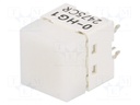 Switch: keypad; Pos: 2; SPST-NO; 0.05A/24VDC; white; Illumin: LED