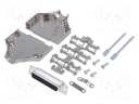 D-Sub; PIN: 25; plug; female; turned contacts; straight; soldering