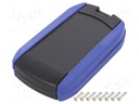 Enclosure: for remote controller; X: 43mm; Y: 72mm; Z: 15.5mm; ABS
