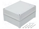 Enclosure: multipurpose; X: 239mm; Y: 289mm; Z: 147mm; TEMPO; ABS
