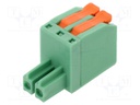 Connector: pluggable terminal block; plug; female; PL; 10A; 300V
