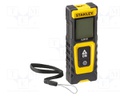 Distance meter; LCD; 0,2÷30m; Meas.accur: ±3mm; Resol: 0,001m