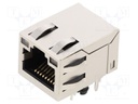 Connector: RJ45; socket