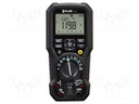 Digital multimeter; LCD (6000),bargraph,with a backlit; IP54