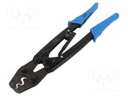 Tool: for crimping; ring tube terminal; 6÷25mm2