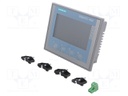 HMI panel; 4"; Interface: ETHERNET/PROFINET; Series: KTP400