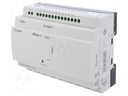 Programmable relay; IN: 12; OUT: 8; OUT 1: relay; 24VDC; DIN; IP20