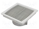 Fan: AC; axial; 230VAC; 256m3/h; 42dBA; IP55; Colour: grey
