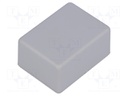 Enclosure: designed for potting; X: 32mm; Y: 43mm; Z: 22mm; ABS; grey