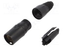 ETHERCON CABLE CON. BLACK
