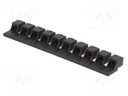 Screw bridge; Application: ZUG-10; ways: 10; black