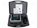 Meter: safety tester; LCD; 0÷9,99MΩ; USB; MINITEST; Plug: EU; 1.5kg