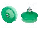 Suction cup; Elastodur; 60mm; Mounting: G1/4-AG; Man.series: SPB1