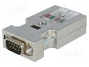 D-Sub; PIN: 9; solid wire,SK/FC cable; Profibus; straight; IDC