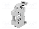 Holder; grey; 10x28x45mm