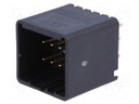 Wire-board; socket; male; J2000; 2.5mm; PIN: 10; THT; 250V; 4.6A